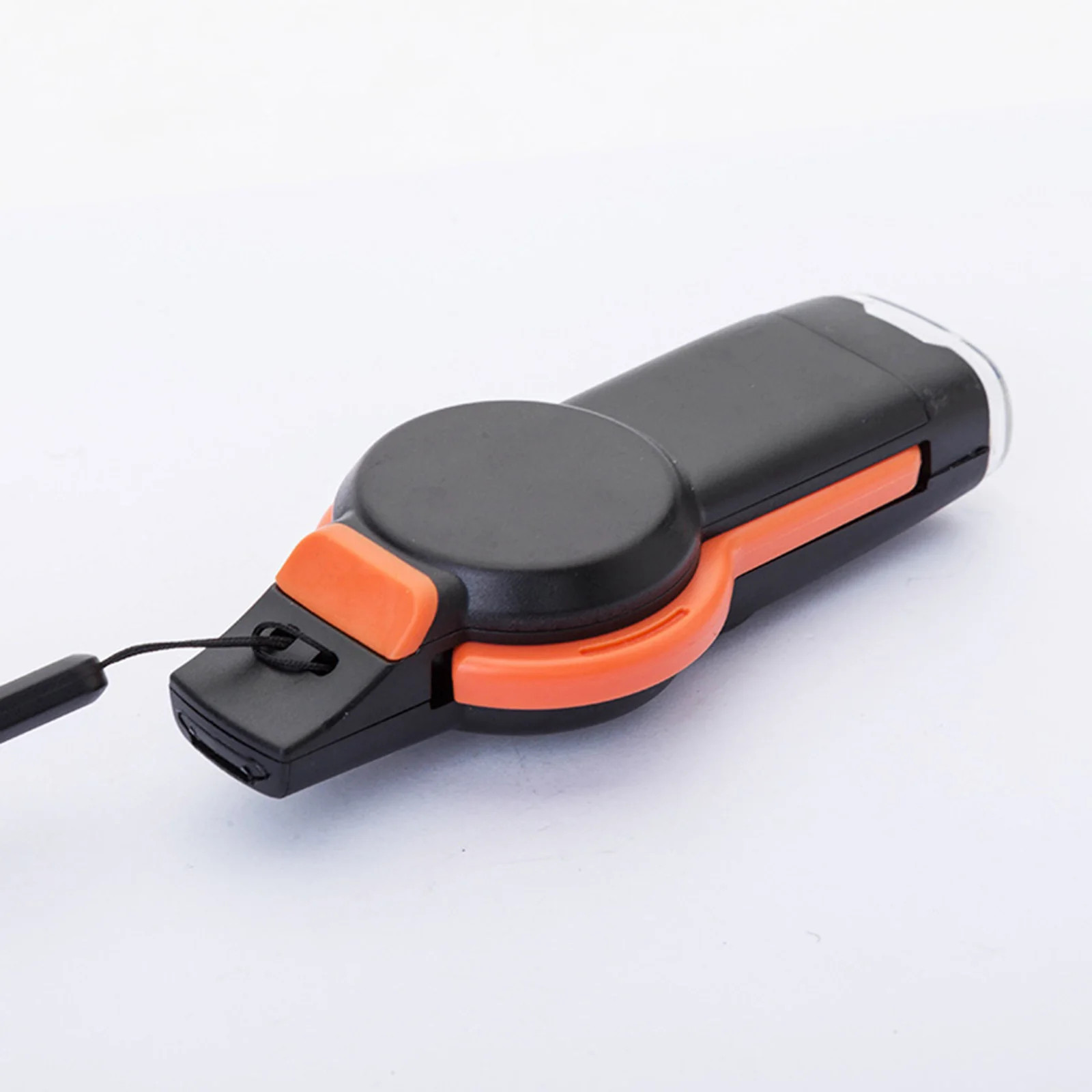 7-in-1 Survival Whistle with LED Light Thermometer for Hiking Camping