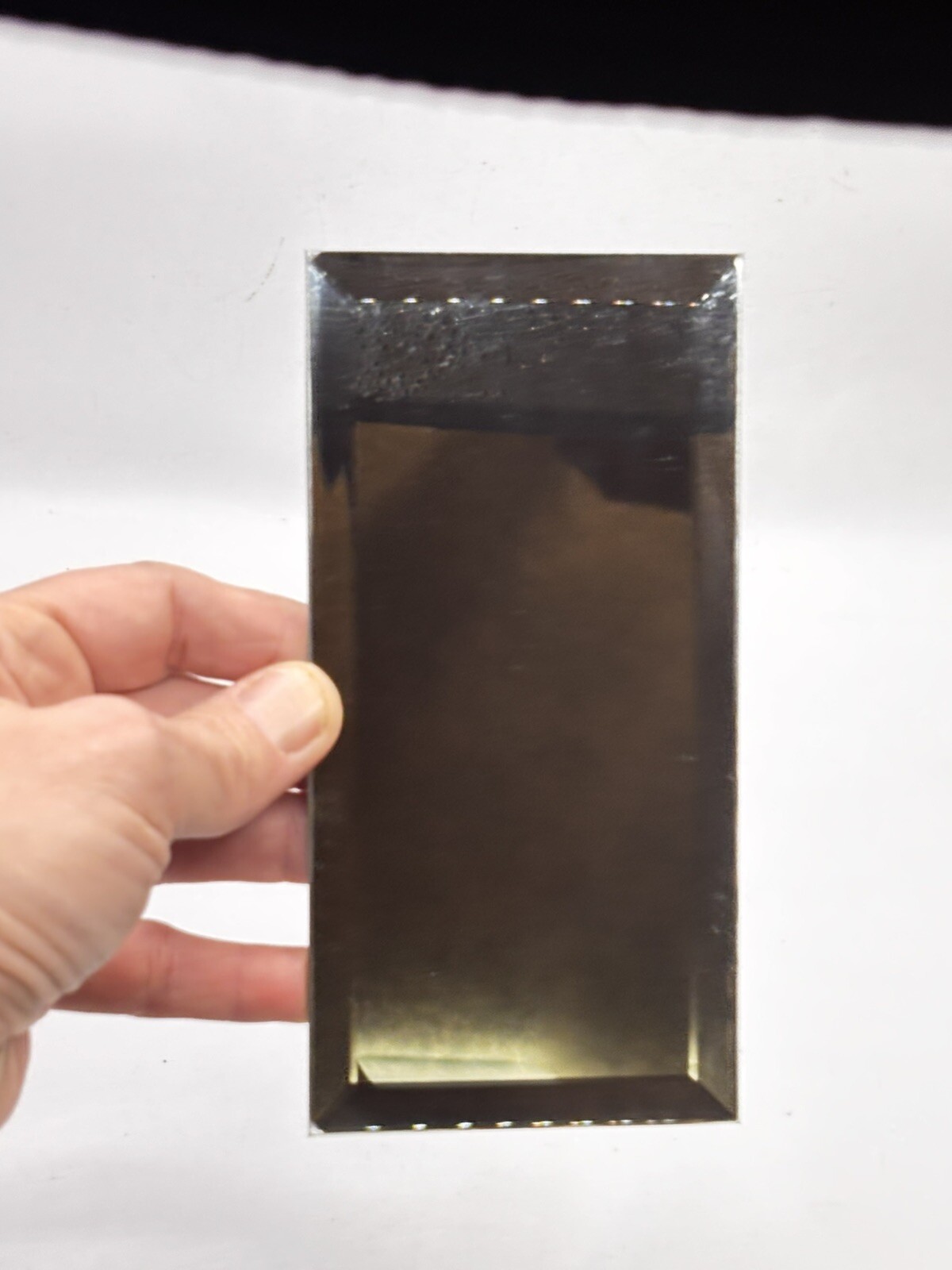 Vintage Mirror 3” X 6” Preppers Survival Signal Mirror Camping Travel