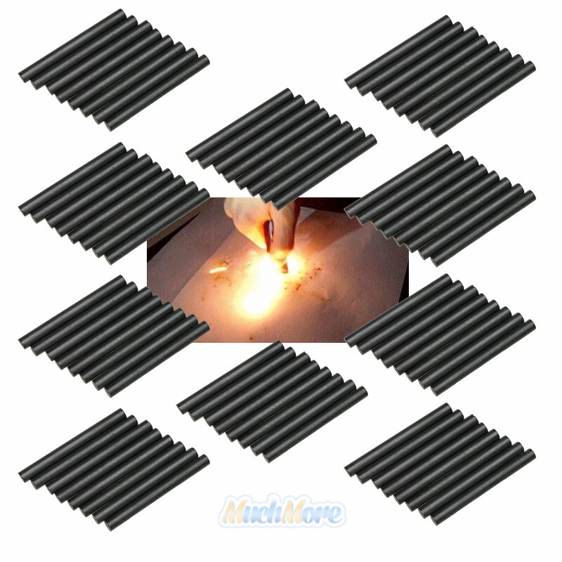 80X 5/16″ Ferrocerium Ferro Flint Fire Starter Survival Camping Rods Lighter Kit