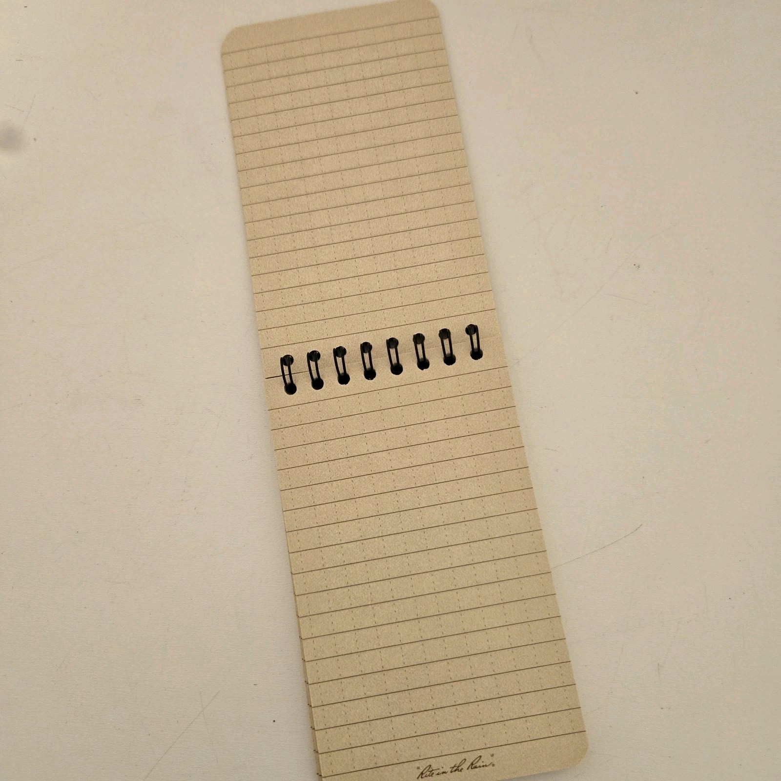 Rite in the Rain All-Weather Universal Flip Top Notebook Beige 3″ x 5″ NEW