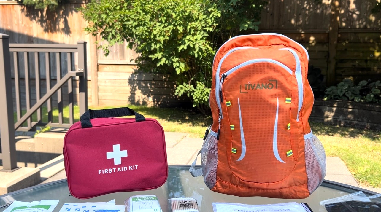 Emergency Preparedness Kit (1 person), for Earthquake, Wildfire, Flood
