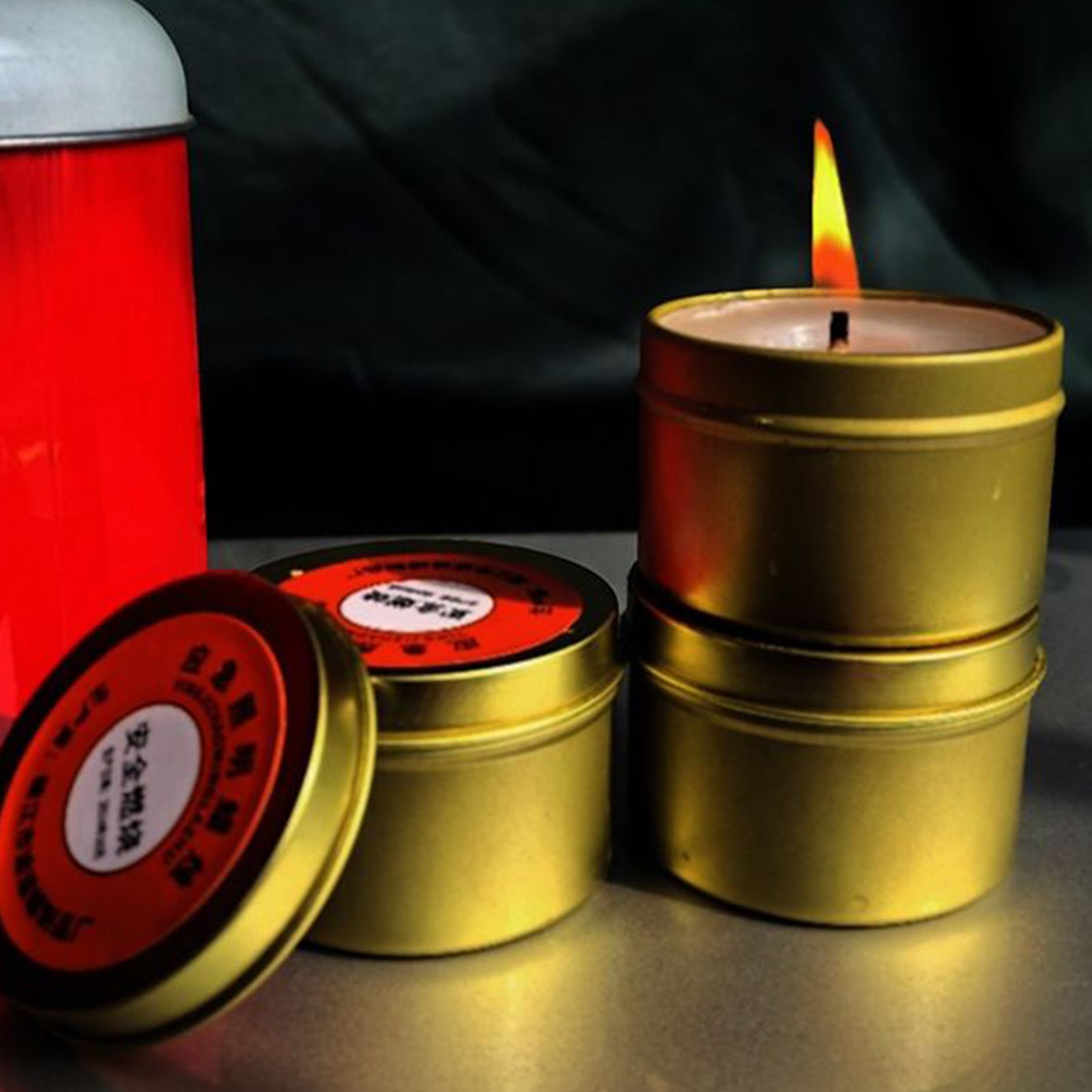 Candle Survival Smokeless Candles For Power Outages Set Of 10 Odorless