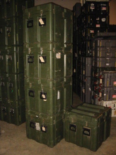 Hardigg Pelican 29x27x27 Hinged Single Lid Hard Case Equipment Shipping A