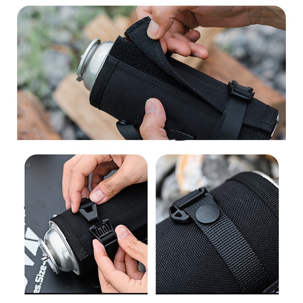 Stylish Gas Tank Cover Made of Wear Resistant Material for Camping Adventures