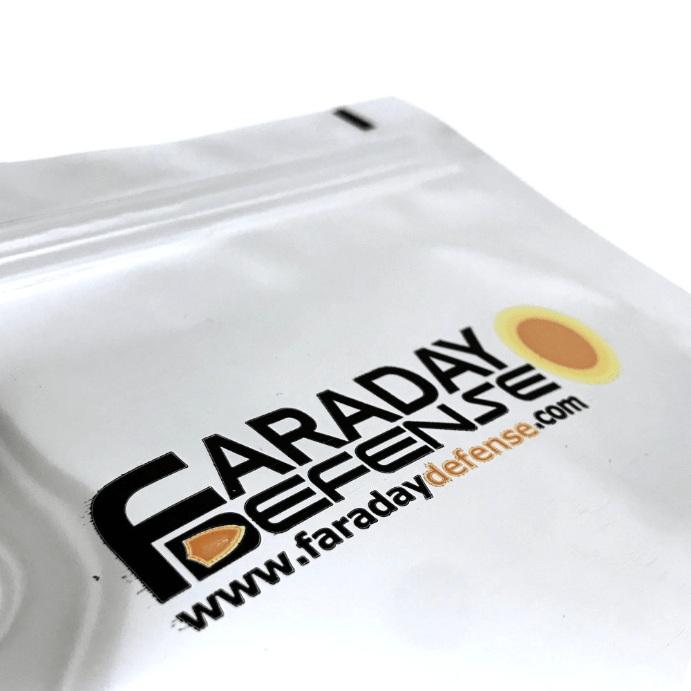 Faraday 3 PC X-Large Laptop NEST-Z 7.0 Mil 5-Layer EMP Bags 12″ x 18″