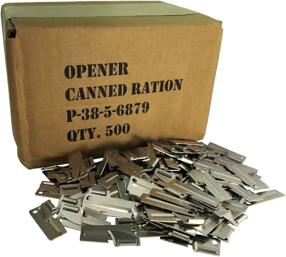 Original Shelby Co US Military Can Openers P38 & P51 Made in USA Multi-Use Tool