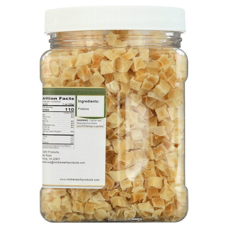 Dehydrated Potato Dices Quart Jar Pantry Storage Kosher Flavorful Nutritious New