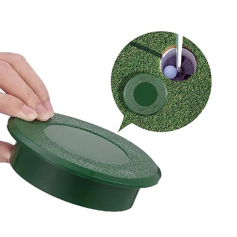 Golf Putting Green Hole Cup Cover Practice Training Aids For Home Traveling