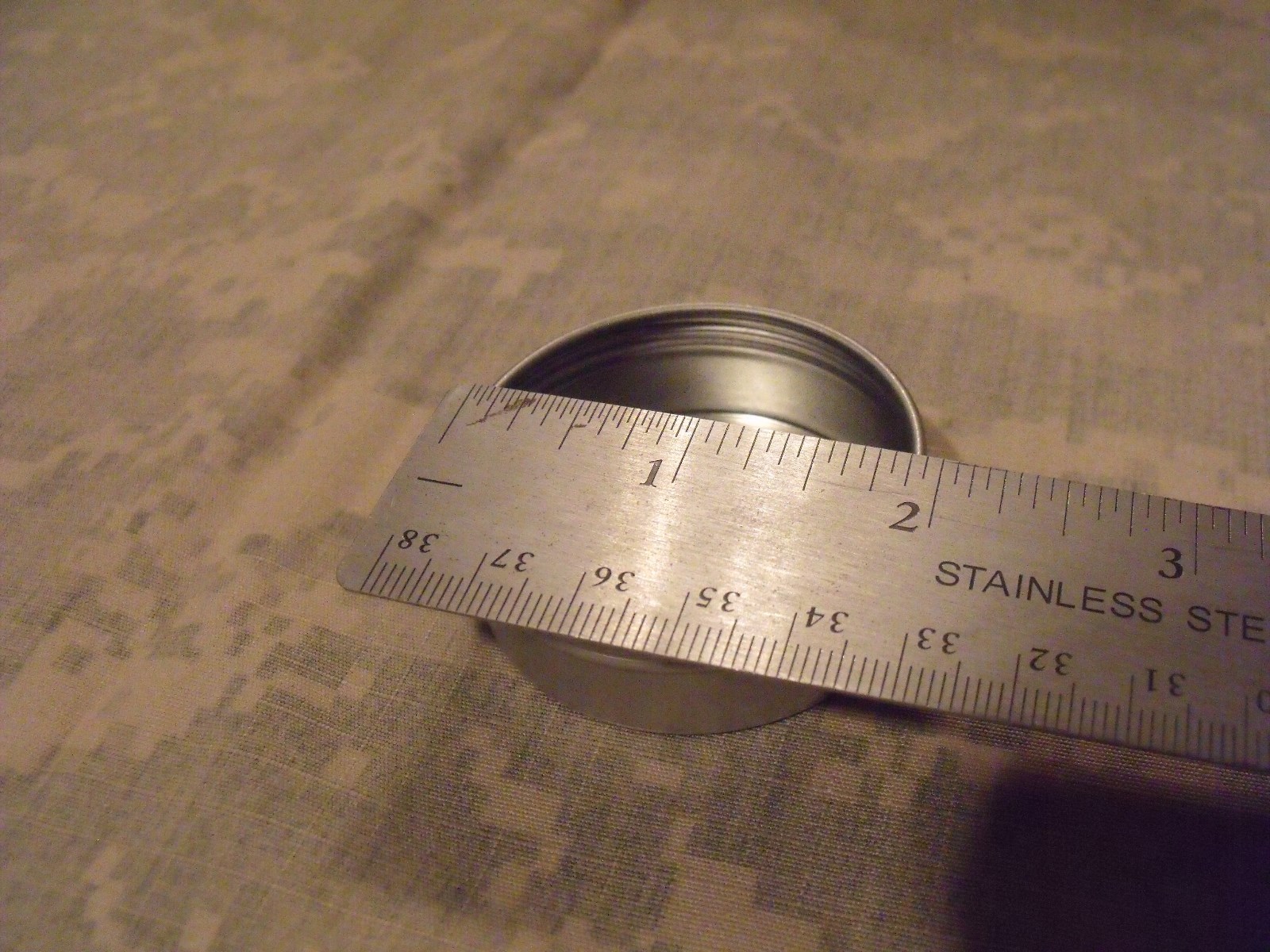 Emergency/Survival Screw Top Tin/Container: SET of (3) Sizes – Make your own kit