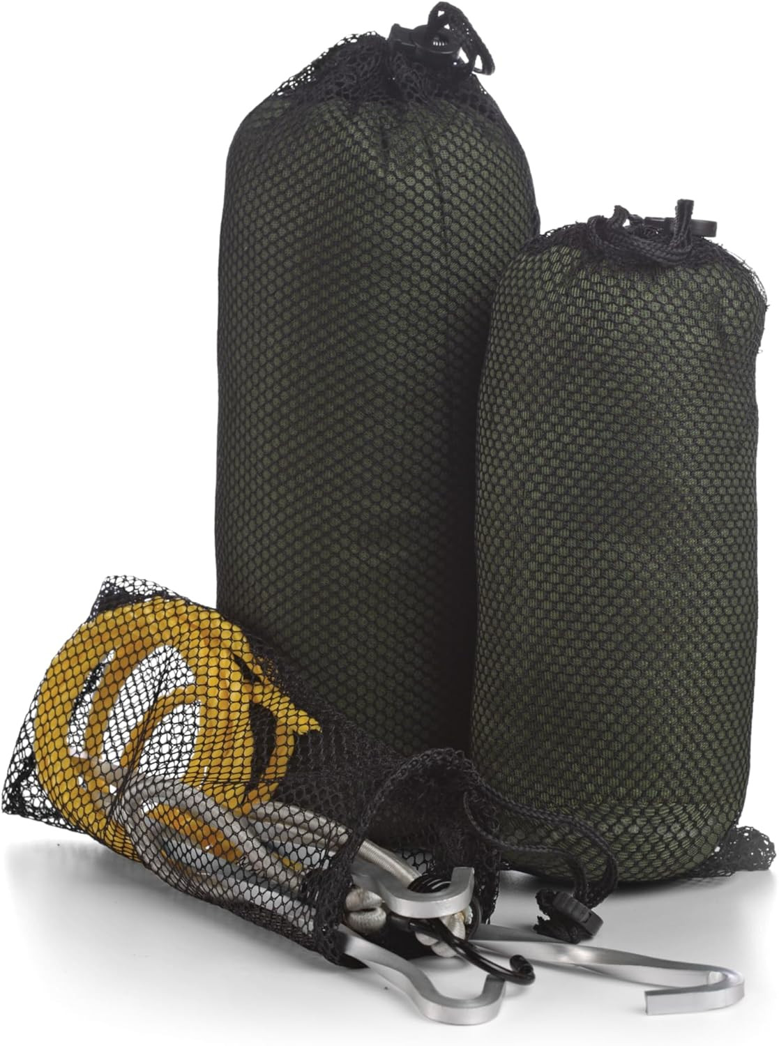 Mesh Ditty Bag Set – Breathable Lightweight Storage Bags for Camping, Travel, an