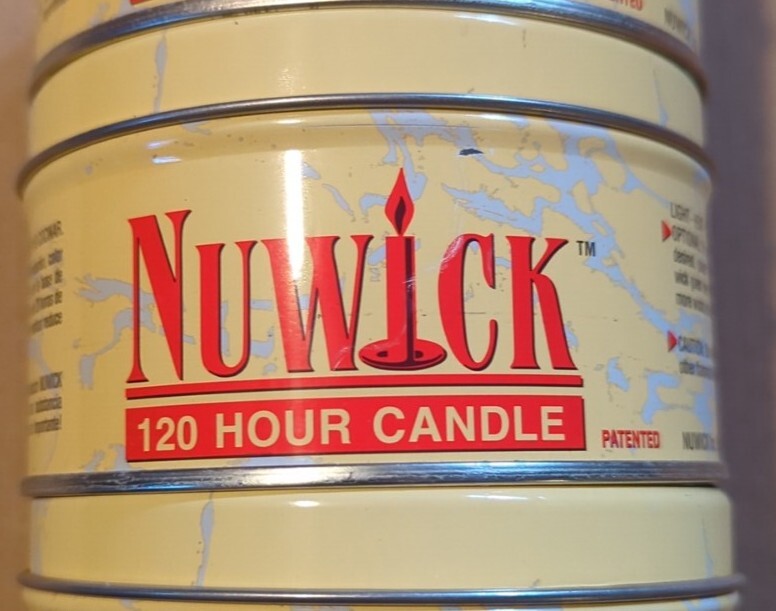 10x LOT- Nuwick 120 Hour Emergency 14 oz Candle Survival Gear *NEW in Box* fr/sh