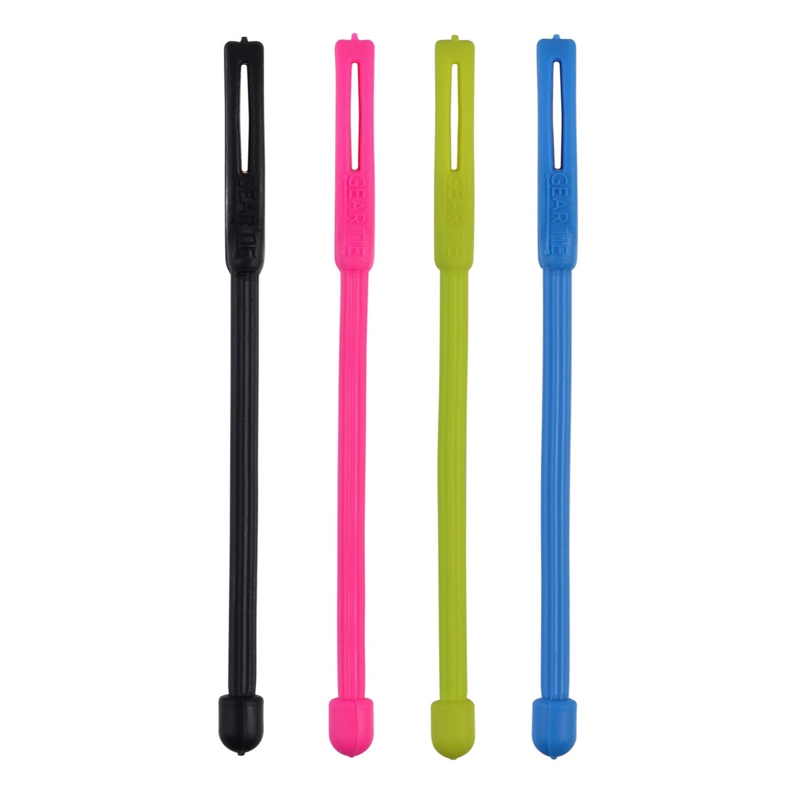 Nite Ize 4-Pack Gear Tie Cordable Twist Tie, 3″ – Assorted Colors (2-Pack)