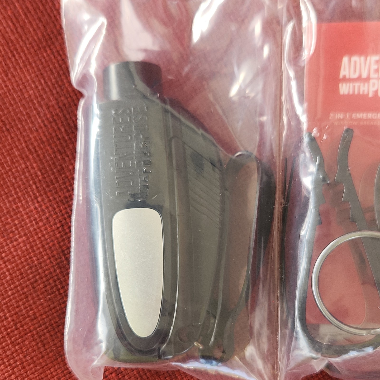 Adventures With Purpose AWP 2-in-1 Escape Tool Window Breaker Seat Belt Cutter