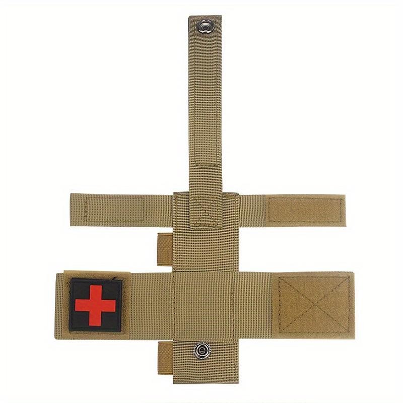Portable IFAK trauma first aid tool storage, MOLLE tourniquet storage bag