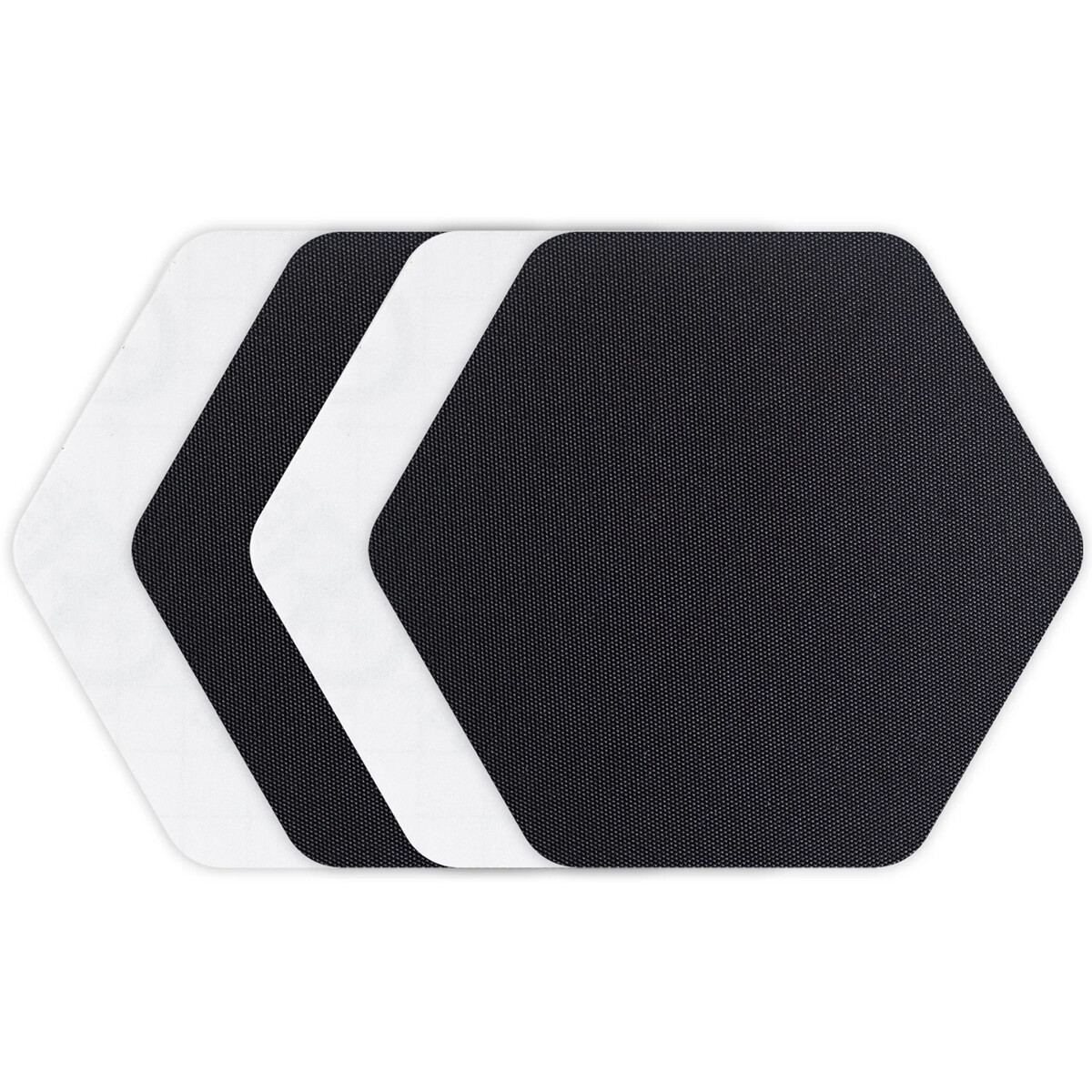 Gear Aid Tenacious Tape Peel-And-Stick Repair Patches – Clear/Black – 4-Pack