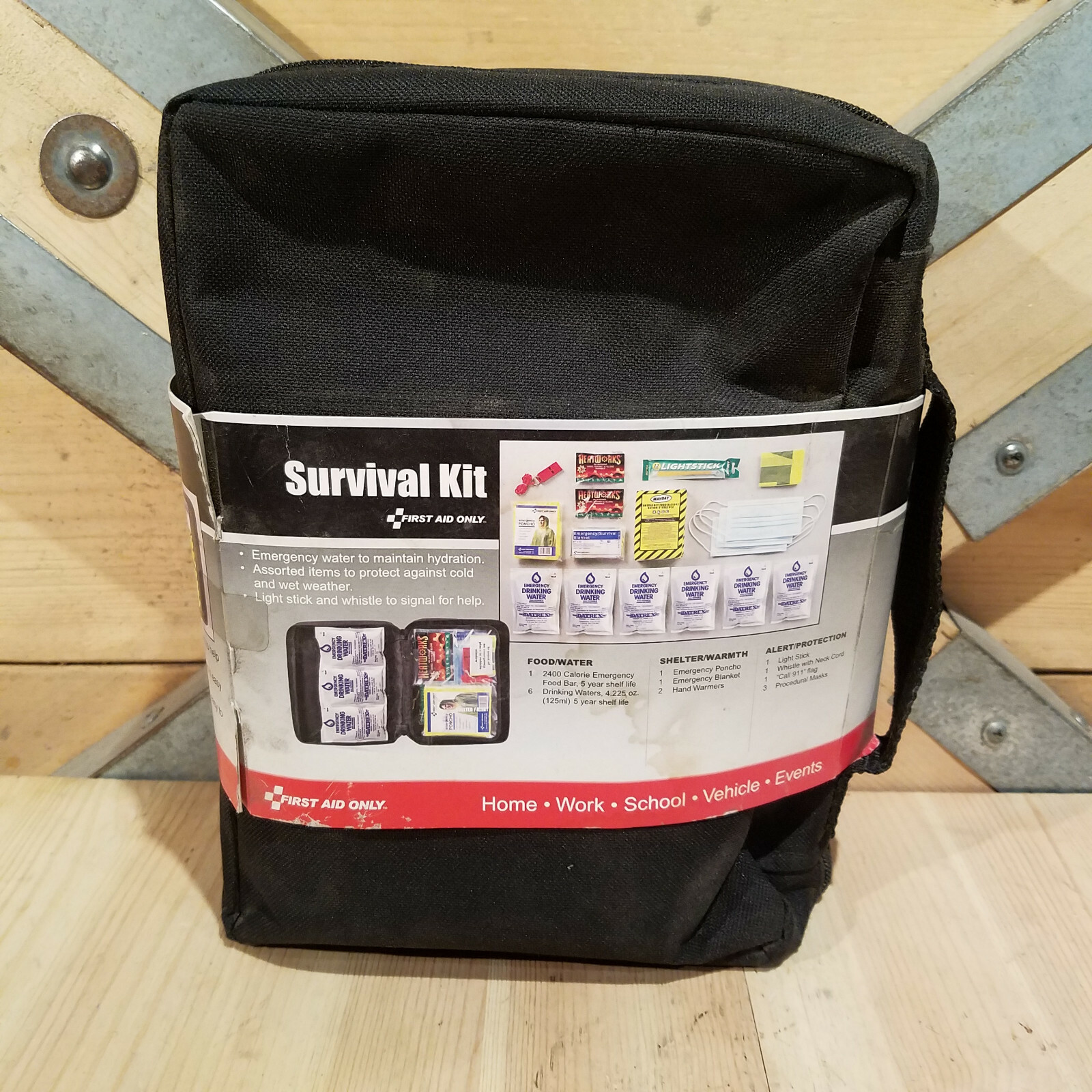 First Aid Only Survival Kit Bag 1 Person 3 Days New – Swanky Barn