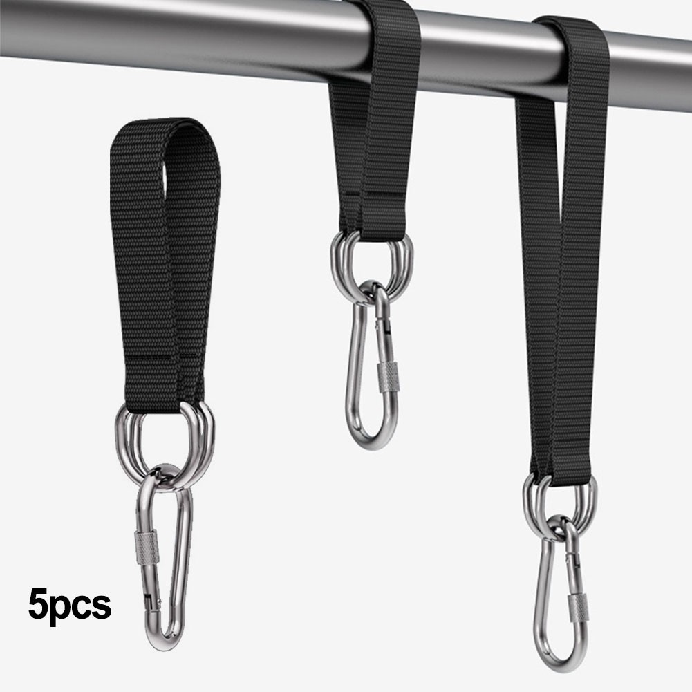 Adjustable Tree Swing Straps 5pcs Hanging Belts for Tree and Fun