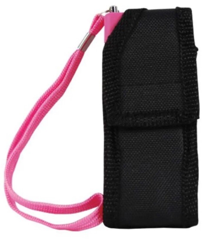 COMBO PINK PEPPER SPRAY + Flashlight STUN GUN PROTECTION PACK Women Self Defense