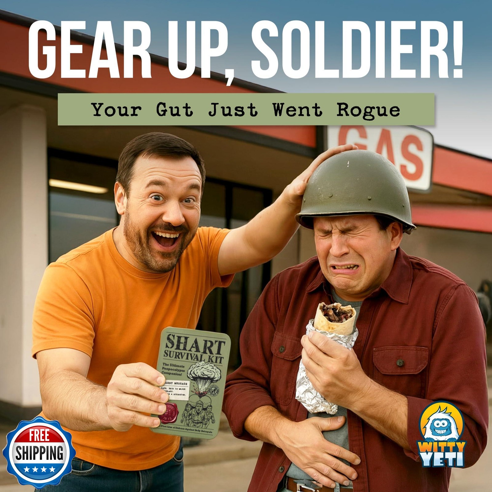 Witty Yeti’s Military-Grade Shart Survival Kit for When Your Butt
