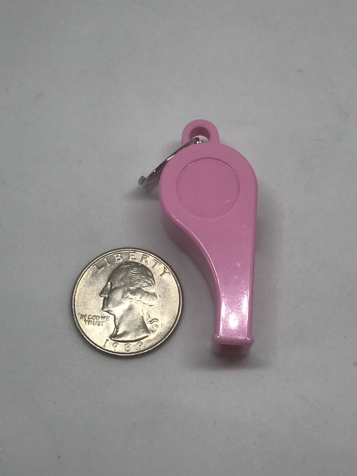 big loud pink plastic whistles 12 pieces