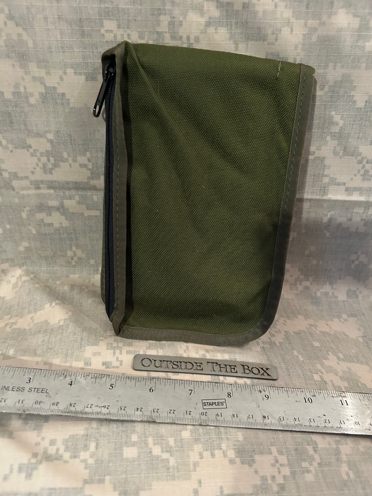 Raine Inc – “NATO Field Message Binder” 4.5″x7″ Notebook, Olive Drab OD Nylon