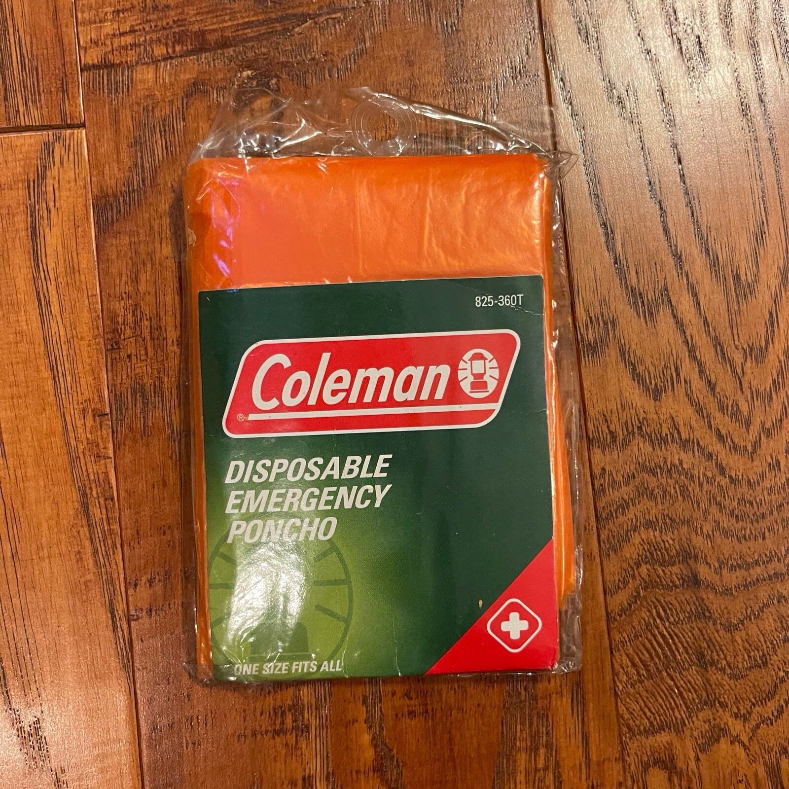 Coleman Orange Disposable Emergency Ponchos one size NEW Tennessee Vols Football