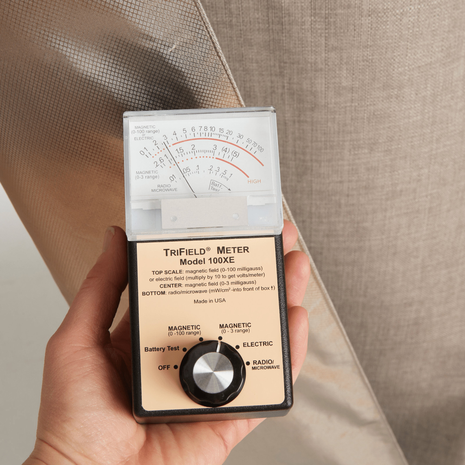 Faraday MAX Blackout CYBER Faraday Fabric RF EMF Shielding Curtains