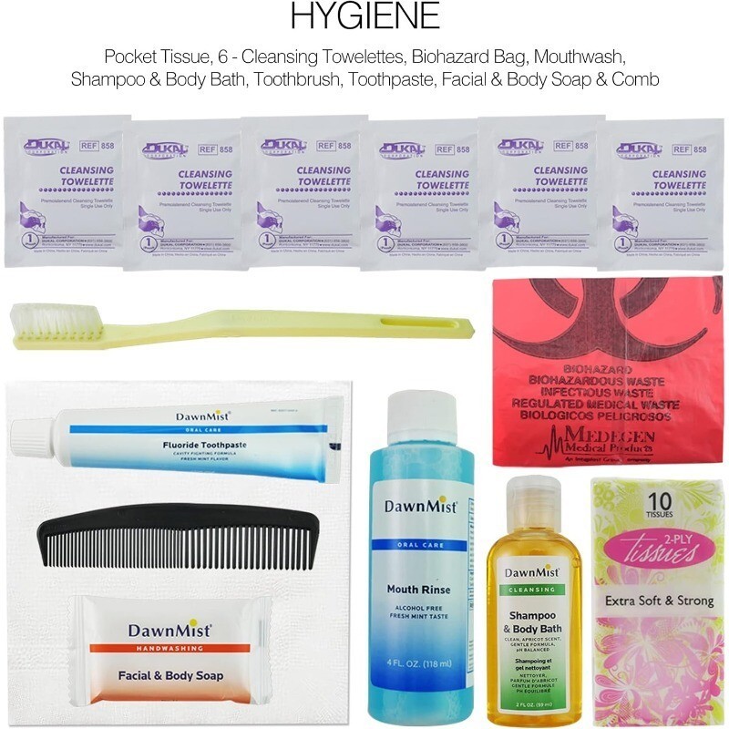 72 Hour Deluxe Emergency Kit 1-Person 3-Day Backpack First Aid Kit Survival