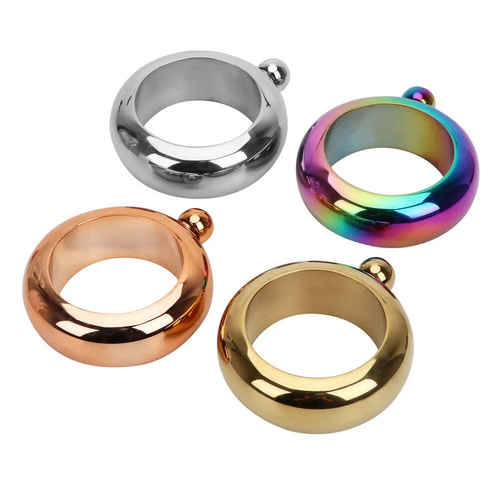 Round Chic Hip Flask Bracelet