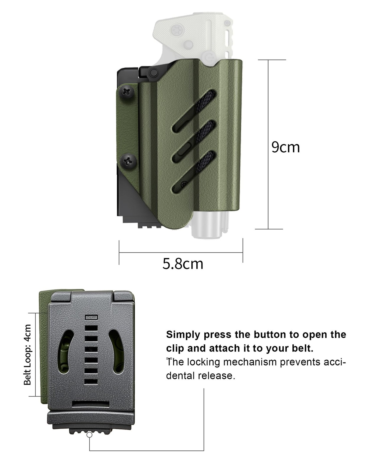 Viperade Vak6-S Survival Multitool Folding Knife Led Flashlight And Pulse