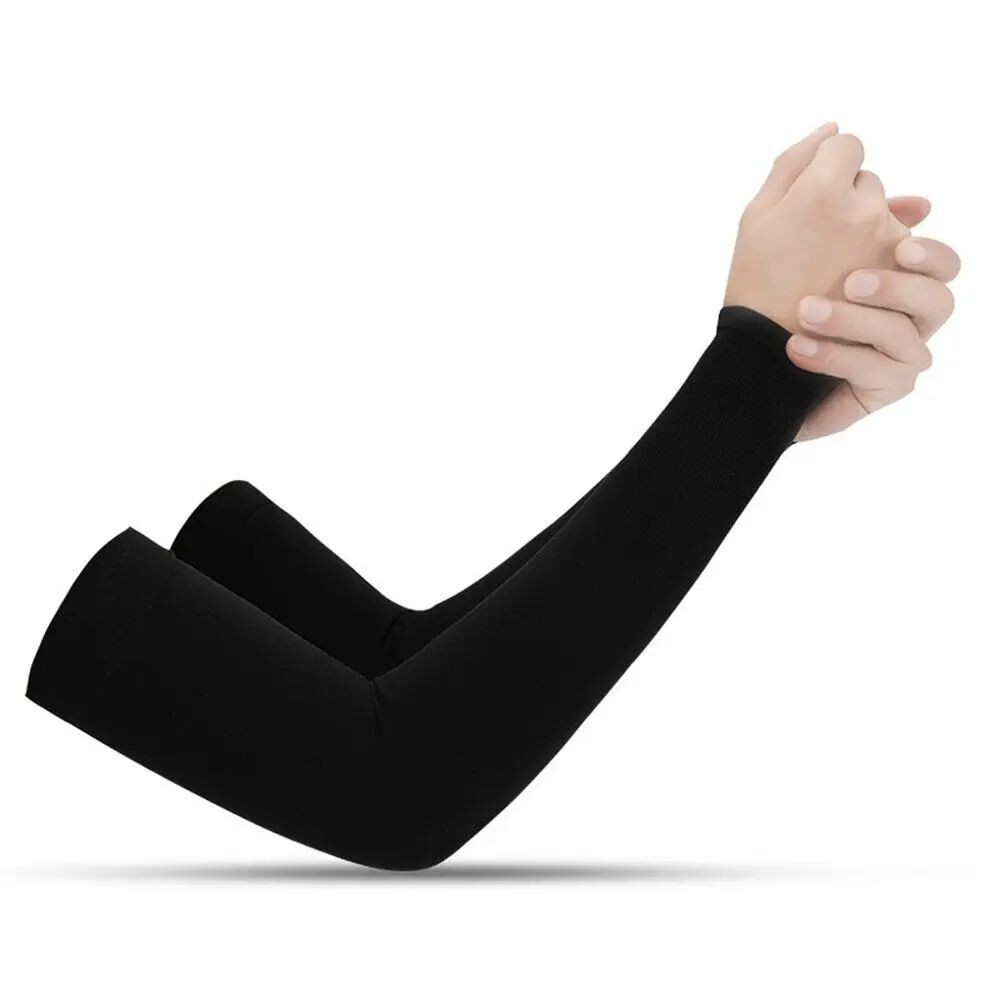 2Pcs Arm Sleeves – UV Protection, Cooling, Warm, Sports, Cycling, Running