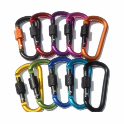 Lot of 2 carabiner keyring tool hiking camping Prepper Survival Doomsday hook