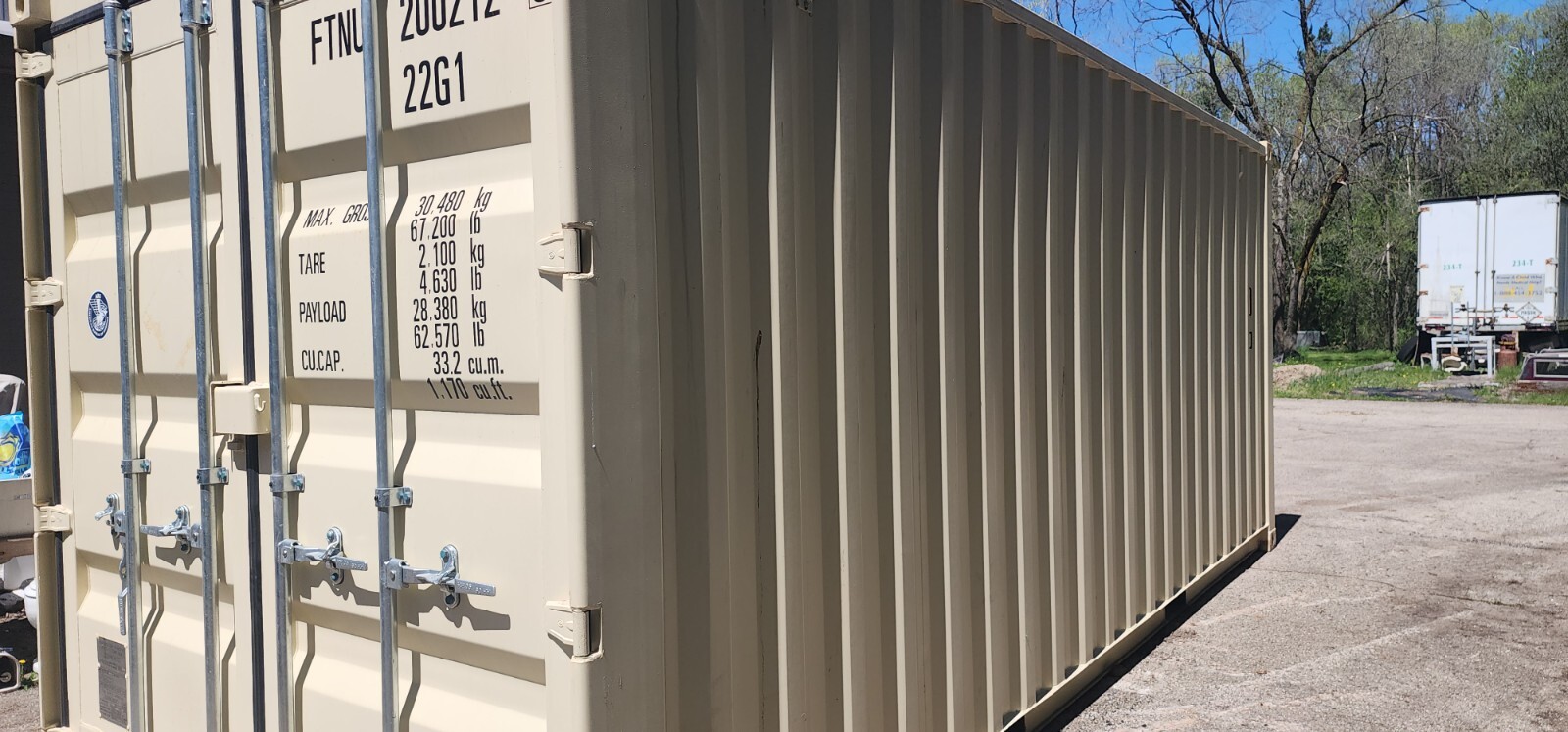 20′ Faraday Cage Shipping Container EMP Storage for Car Generator ATV Tools HDDs