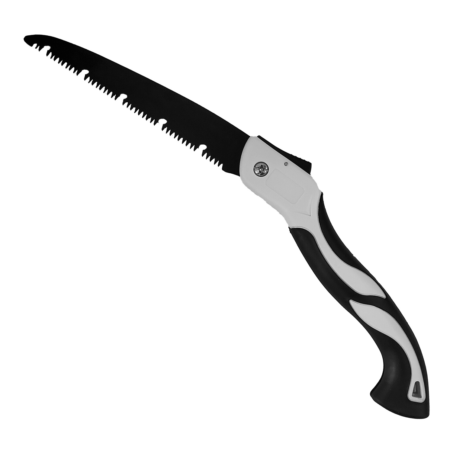 Sirius Survival 8 Inch SK5 Carbon Steel Blade Folding Hand Saw – White/Black