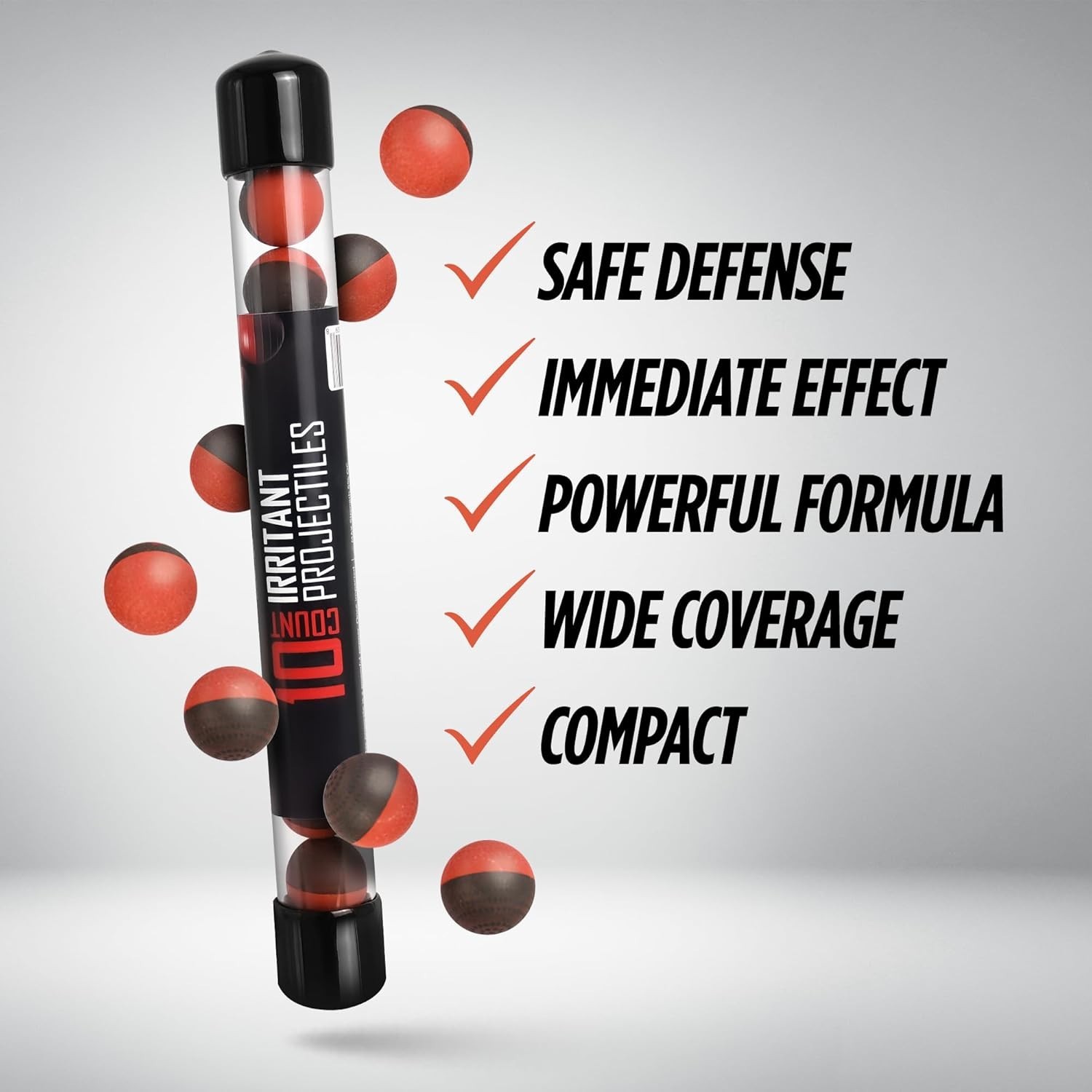 68 Caliber Practice Projectiles for Standard .68 Caliber Launchers-10/30 Pack