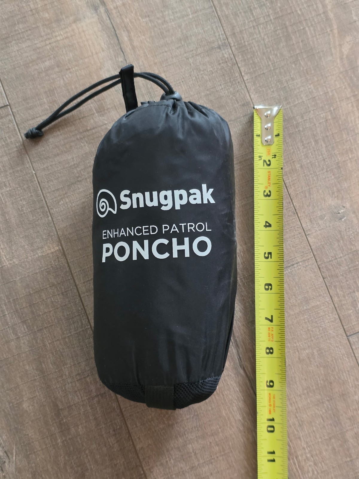Snugpak Apparel 92295 Patrol Poncho Black