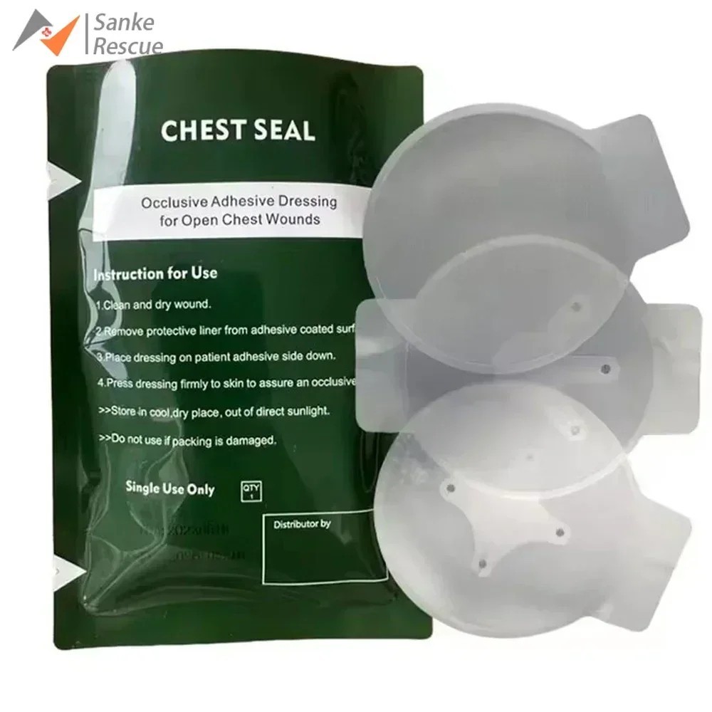 Vent Chest Seal Life-Saving Wound Care for Emergency or Tactical Situations Adva