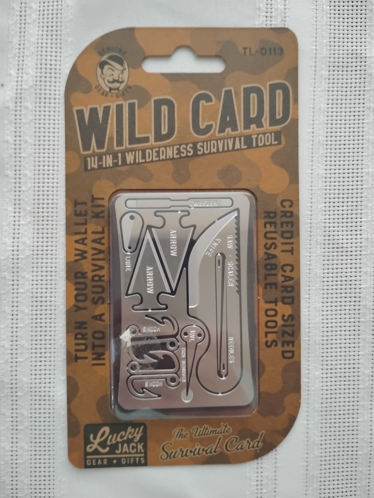 Survival , Camping, Hiking & Fishing Lot 7 Compact Tools /Trixie & Milo NEW!