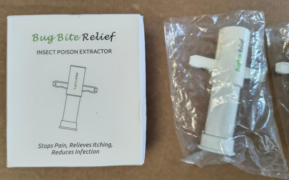2 PK Bug Bite Relief Insect Poison Remover Suction Tool For Insect Bite Sting