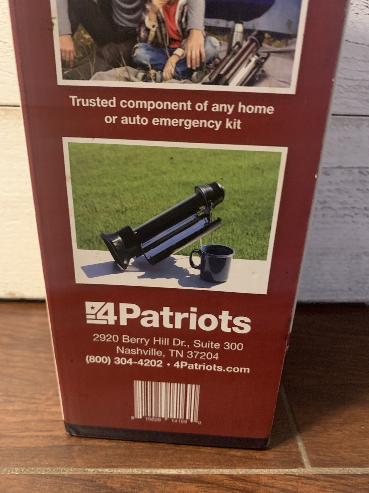 4Patriots Sun Kettle Solar Water Heater Camping & LifeStraw Purifier Emergency