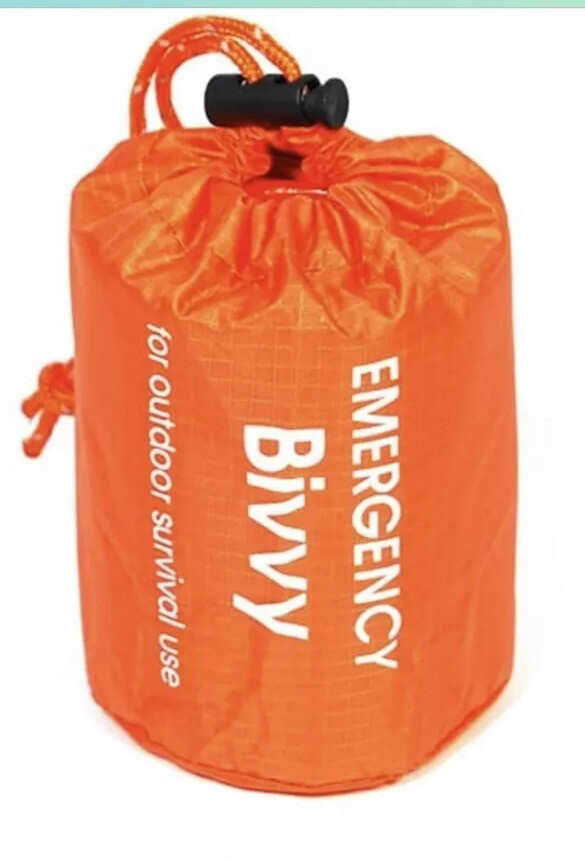 Waterproof Emergency Compact Sleeping Bag Survival Thermal Mylar Blanket Shelter