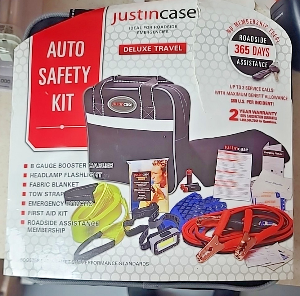 Deluxe Safety Kit Black – Justin Case*488