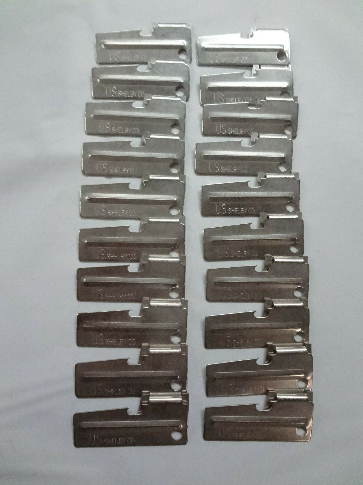 20pc Original Military Army Issue P-38 Survival Kit P38 Can Opener US Shelby NEW