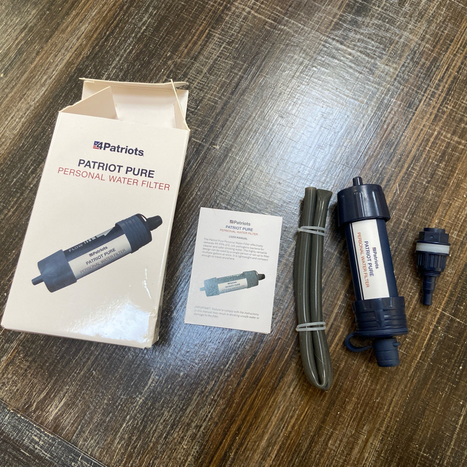 Patriot Pure Personal Water Filter New In Package Patriots Health Alliance