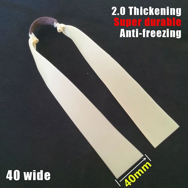 5Pcs Slingshot Hunting Flat Rubber Band High Elasticity Shooting Accessories