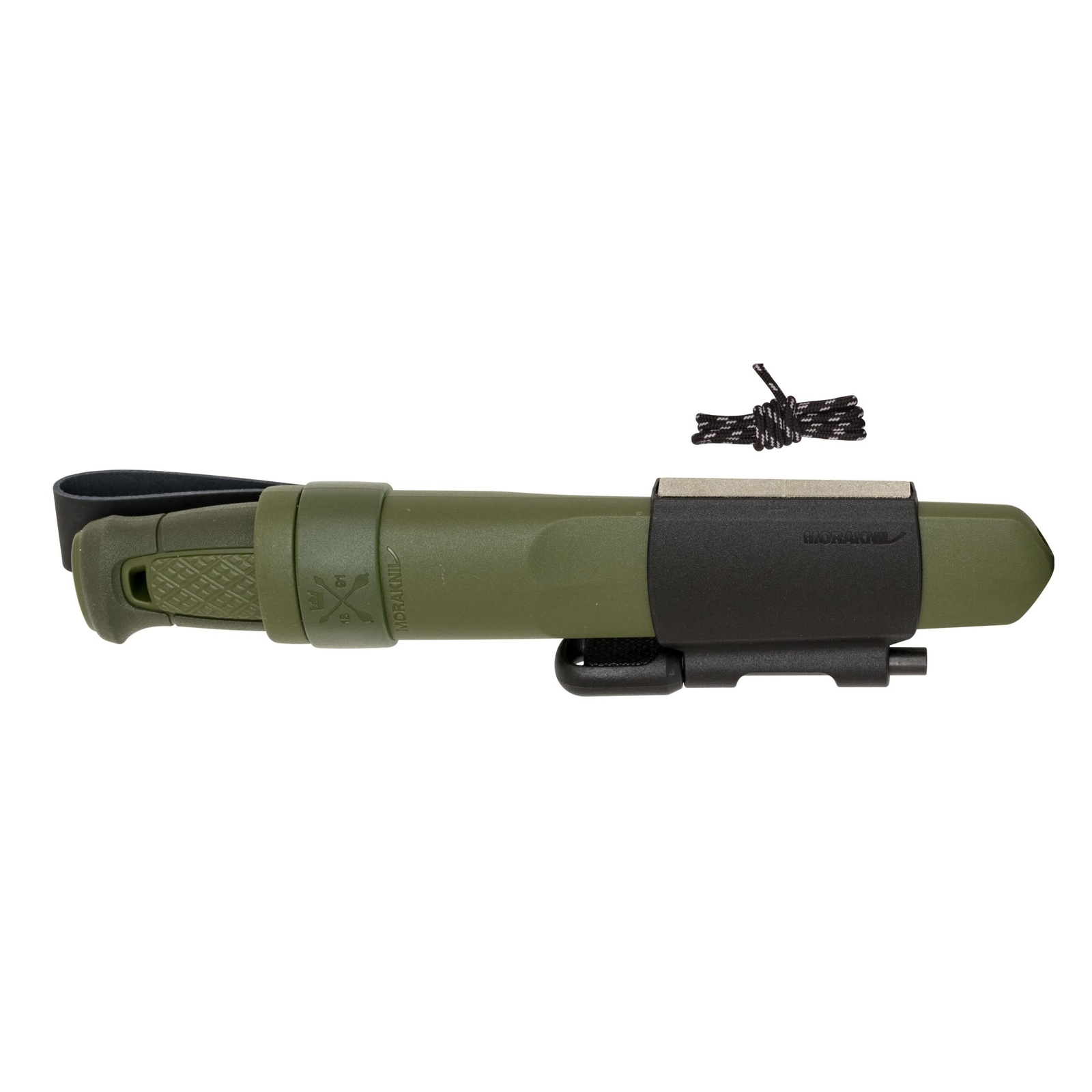 New Mora Kansbol w/Survival Kit Green Fixed Blade Knife M-13912