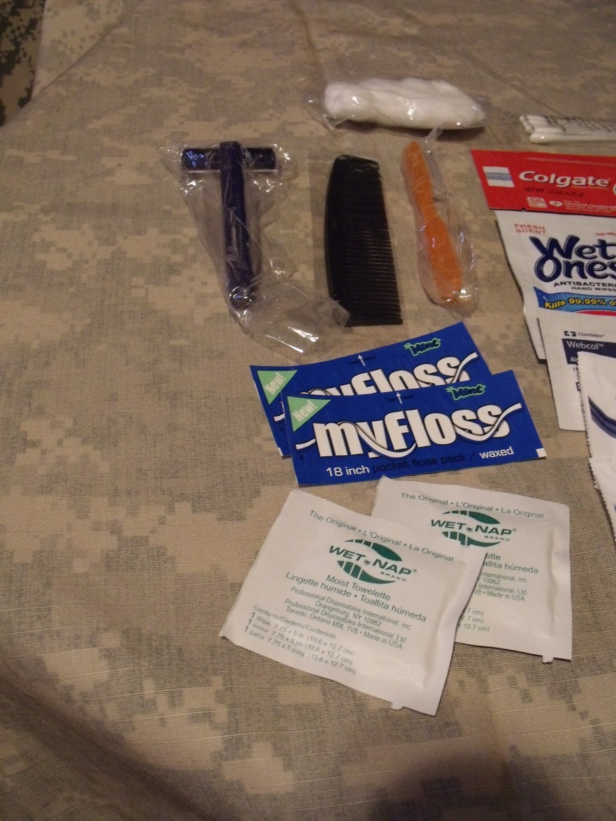 Emergency/Survival Personal Hygiene Kit, Deluxe Male, 72+ Hour 25+ Items