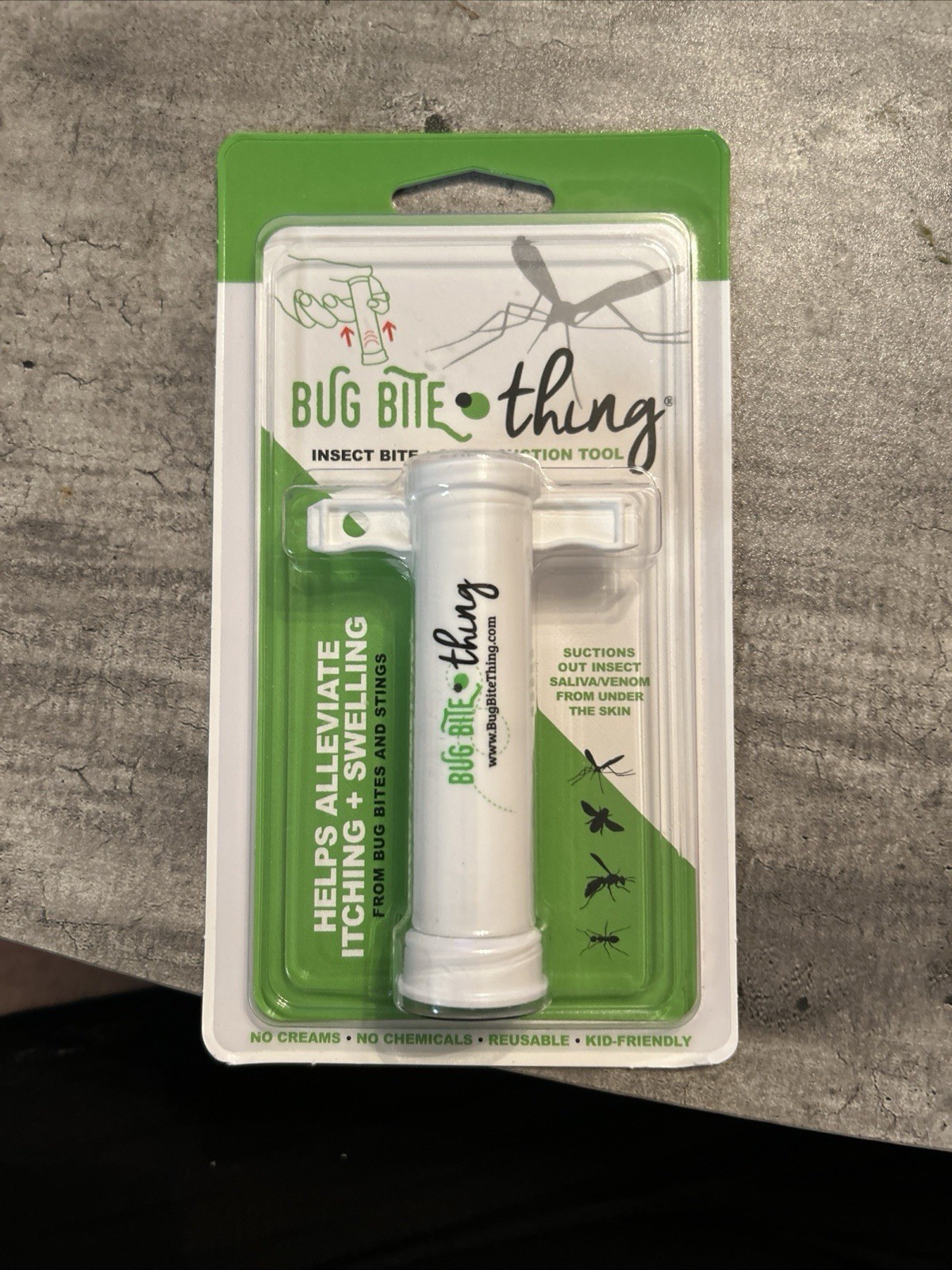 Bug Bite Thing Suction Tool Poison Remover Insect Bite and Sting – 1 Pack NEW