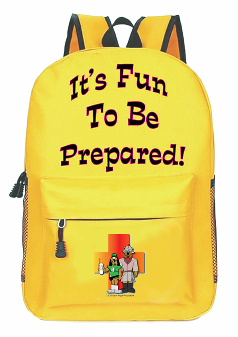 “It’s Fun to be Prepared!” the Kid’s Closet Go-Bag