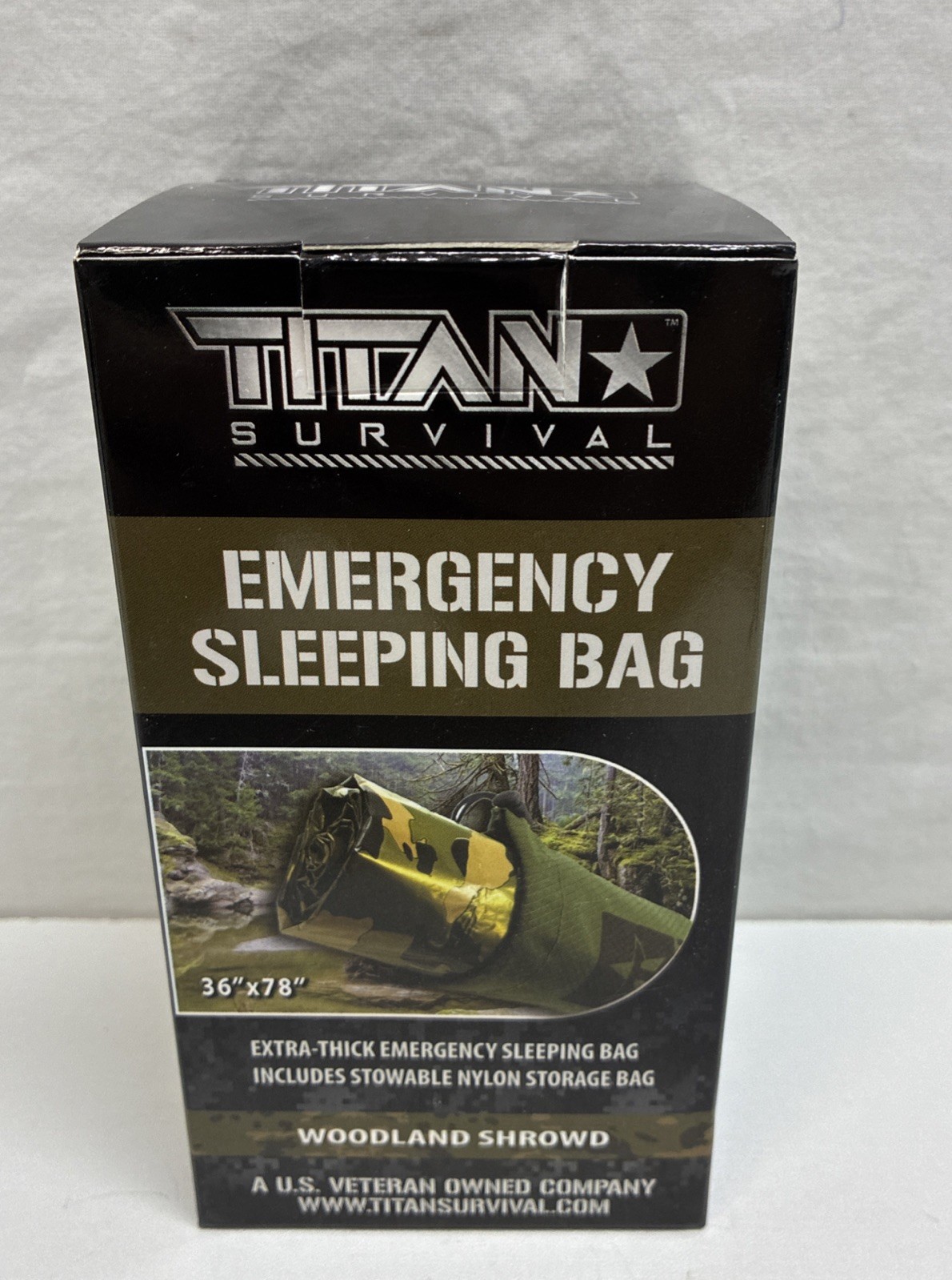 Titan Survival Emergency Sleeping Bags 36” X 78”